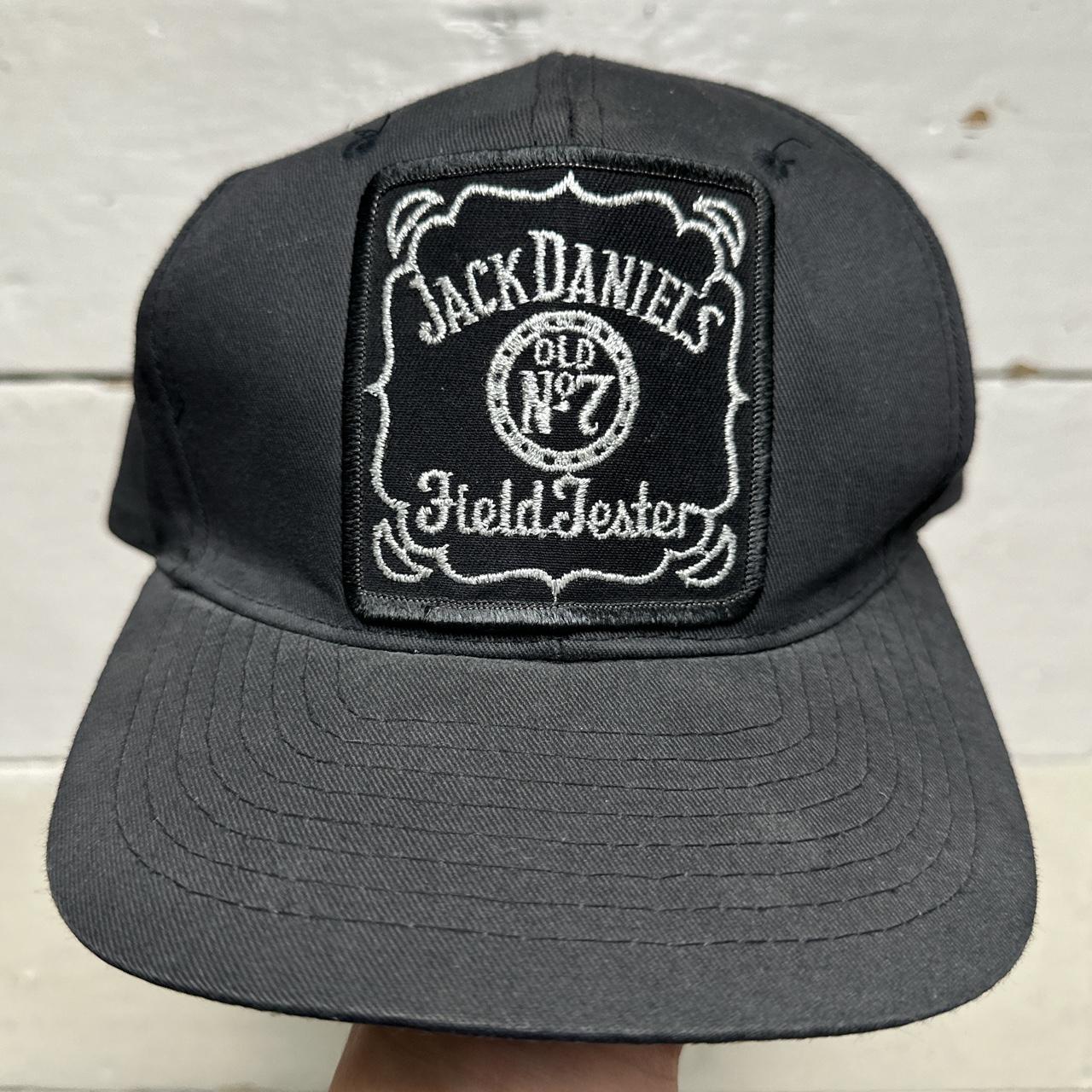 Jack Daniels Black and White Vintage Cap