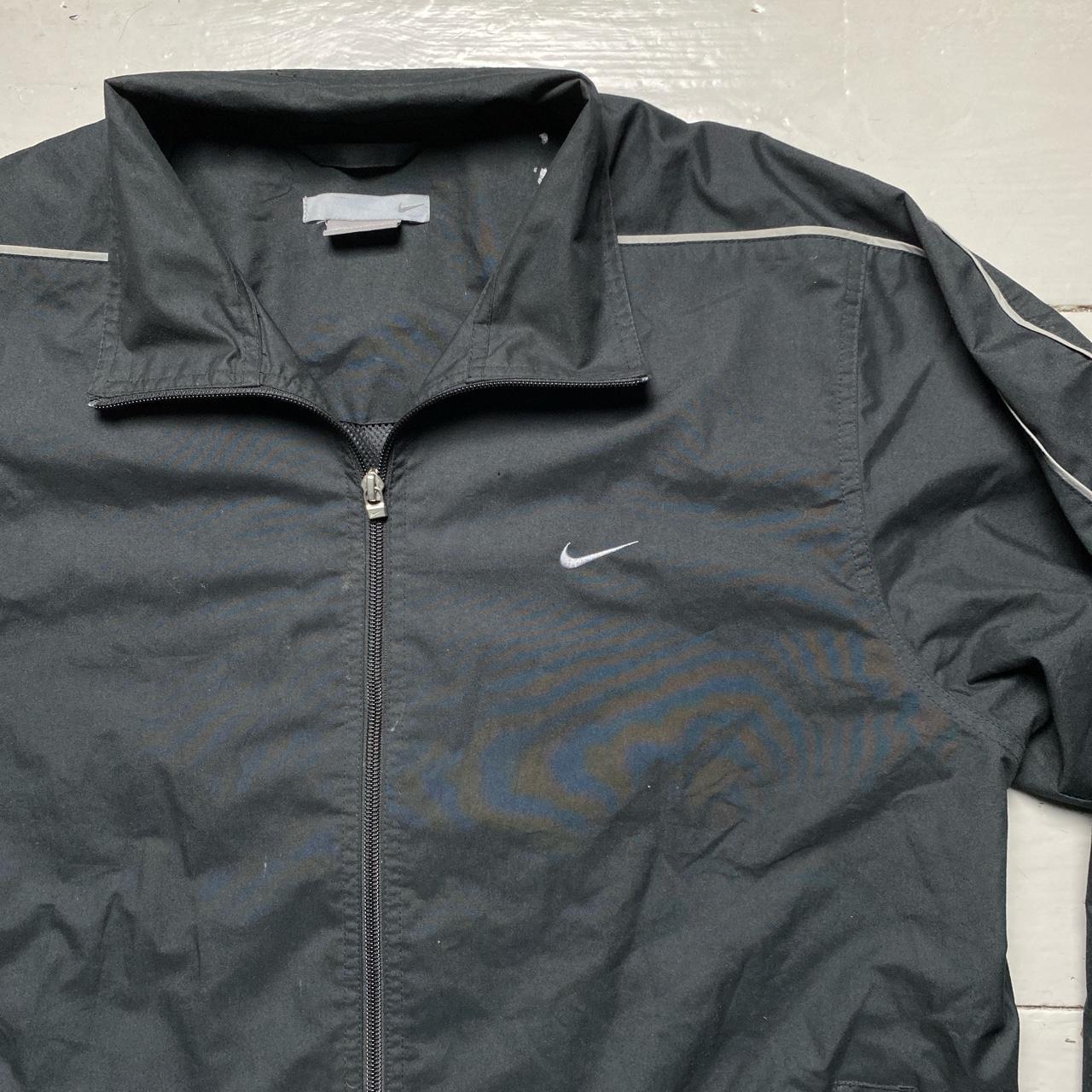 Nike Swoosh Vintage Black and White Tracksuit Jacket