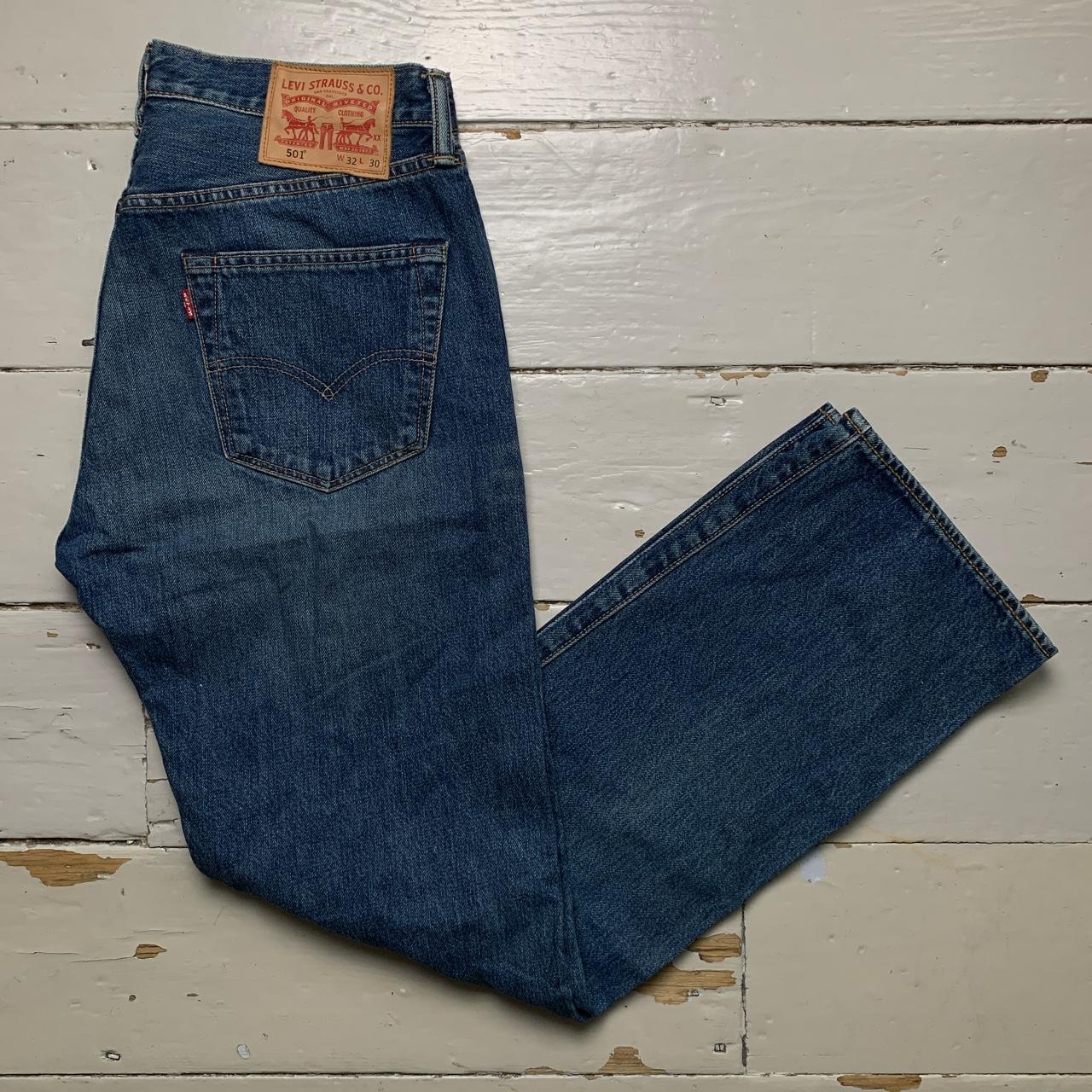 Levis 501 Navy Jeans