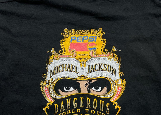 Michael Jackson Dangerous World Tour Pepsi Vintage 90’s Fruit of The Loom T Shirt (XL)