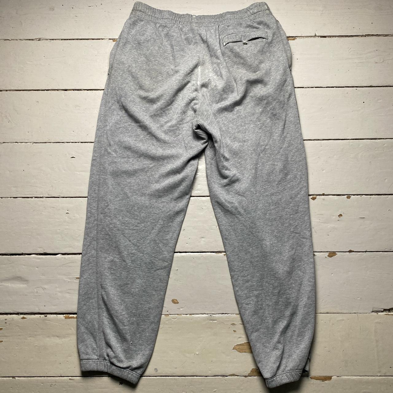 Nike Swoosh Grey and White Baggy Joggers