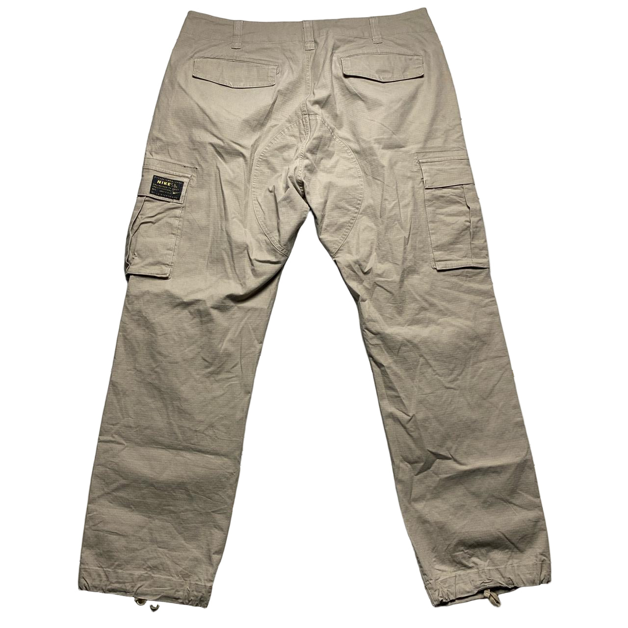 Nike SB Khaki Beige Cargo Combat Baggy Trousers (36W)