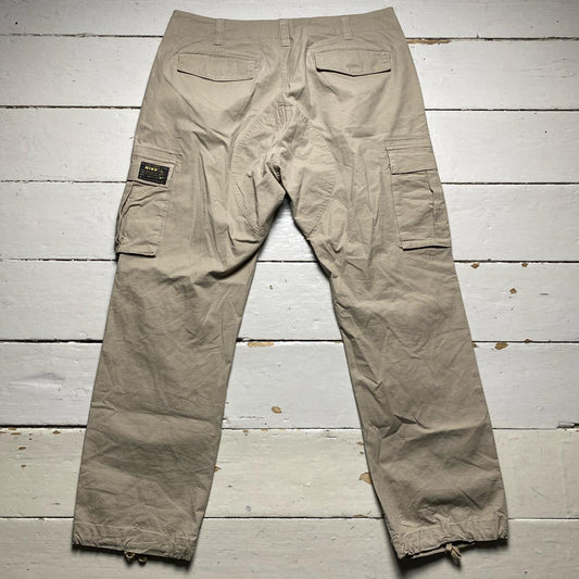 Nike SB Khaki Beige Cargo Combat Baggy Trousers