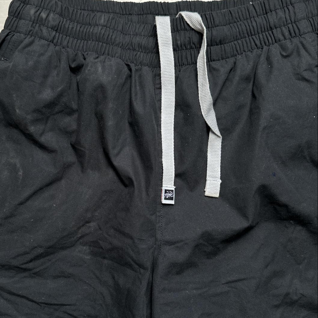Nike Air Flight Black and White Shell Track Pant Shorts