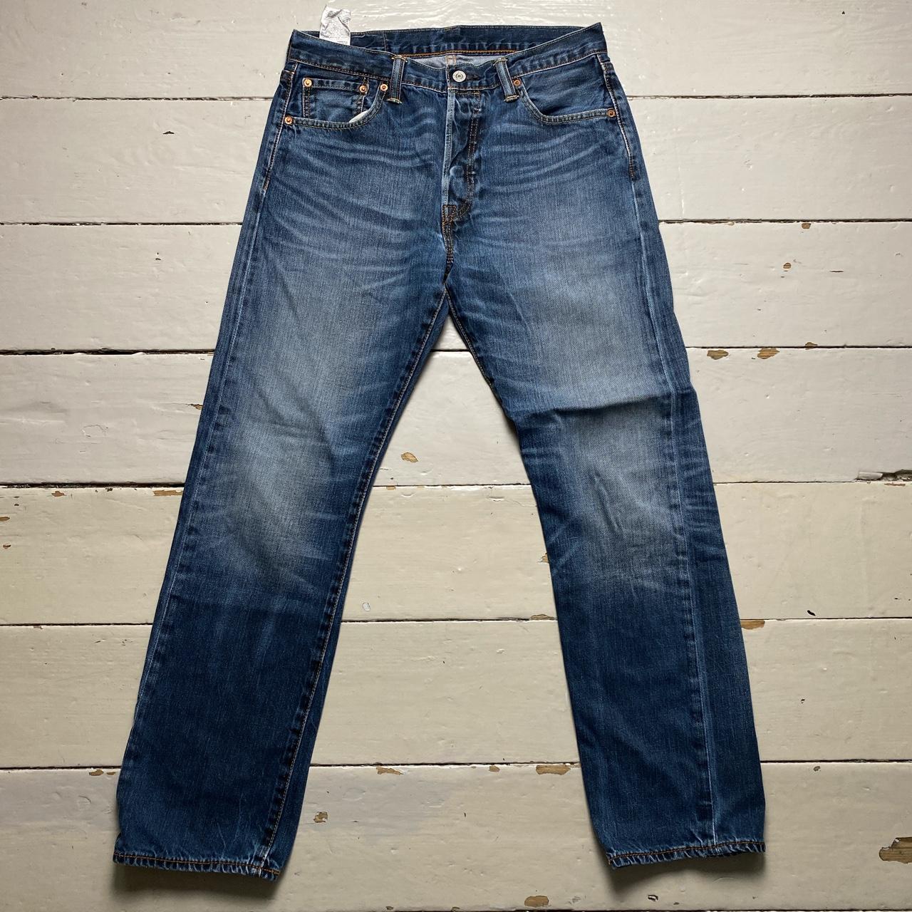 Levis Blue Stonewashed Jeans