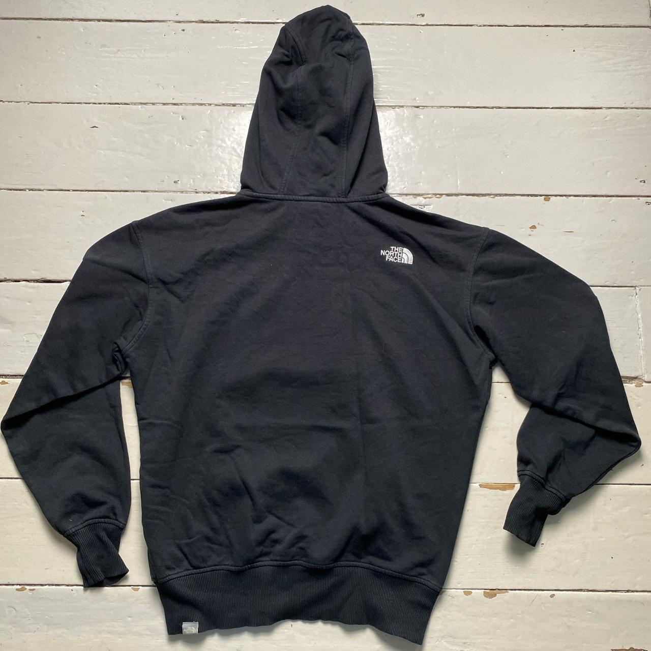 The North Face Black and White Unisex Hoodie