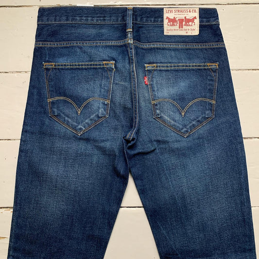 Levis Vintage Navy Baggy Jeans