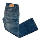 Levis 507 Navy Stonewashed Jeans (32W)