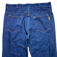 HM Prison Vintage Navy Baggy Jeans (34W)
