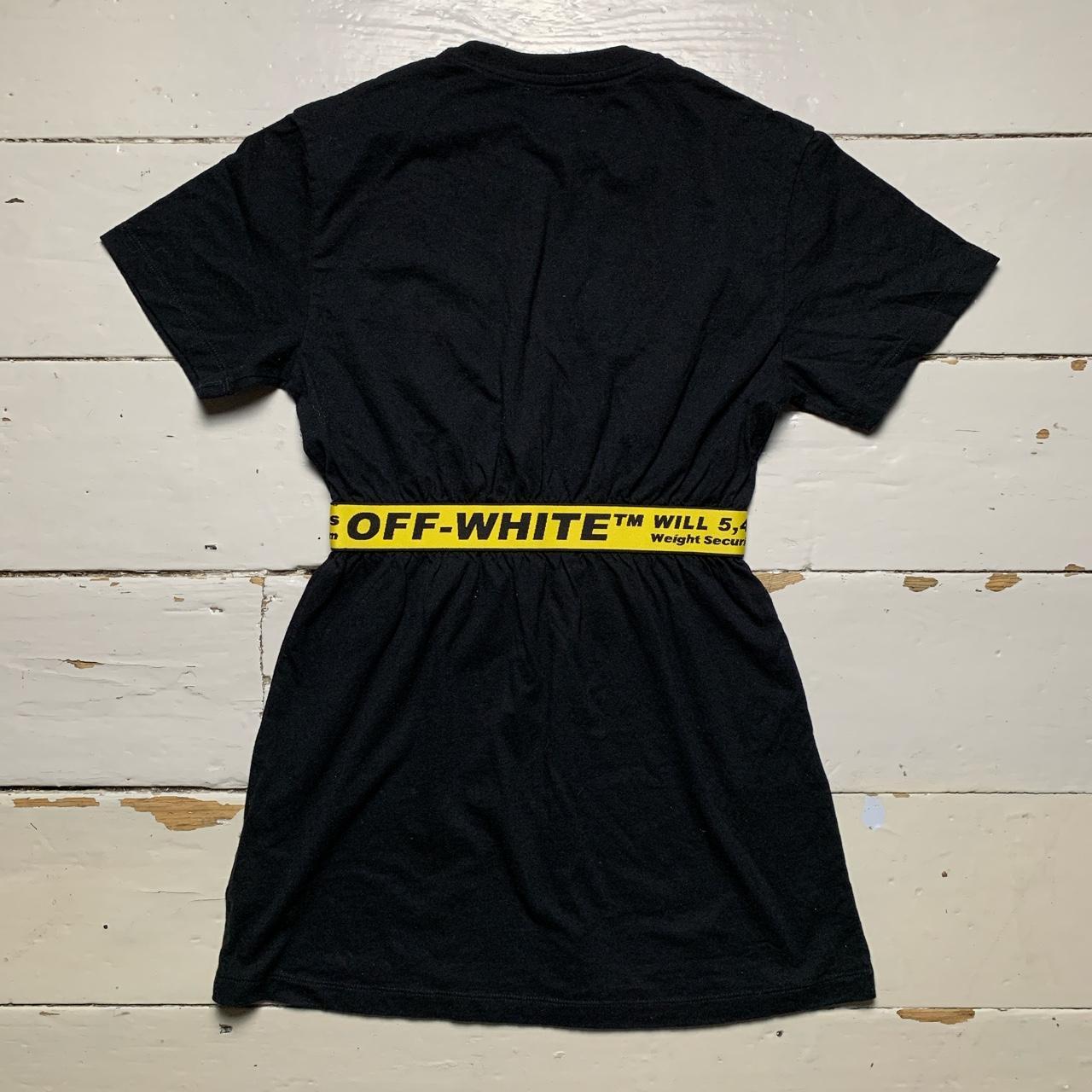 Off White Kids Dress Black and Yellow