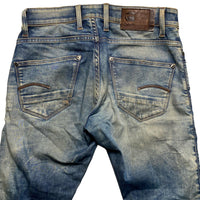 G Star Stonewashed Revend Slim Jeans (29W)