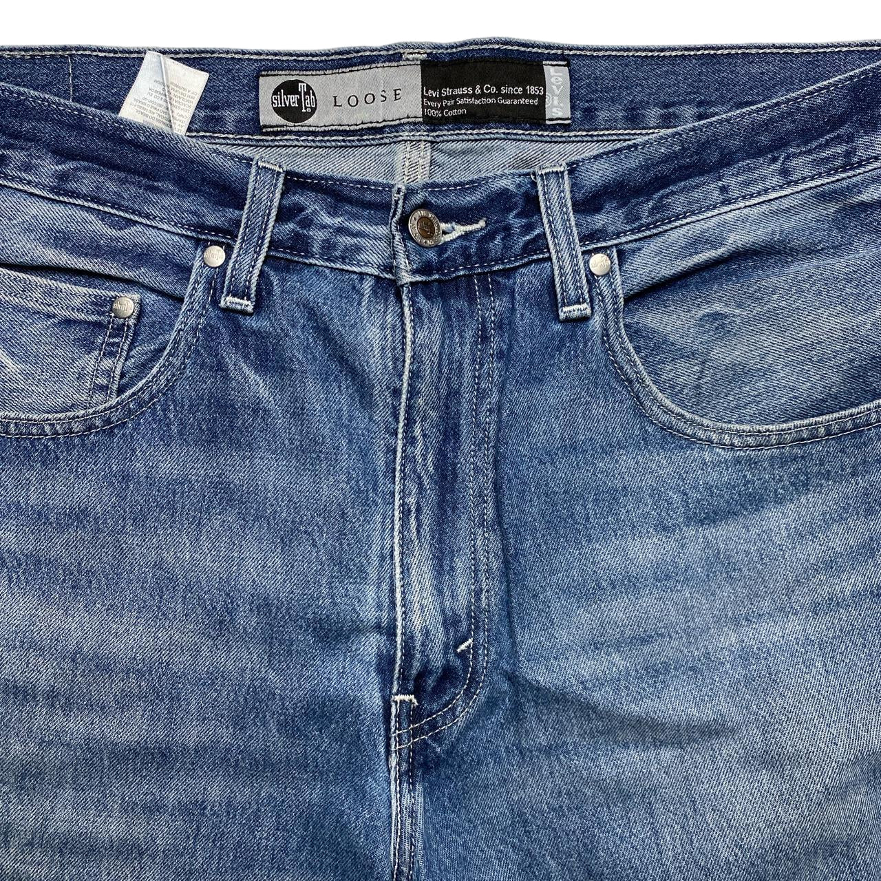 Levis Silver Tab Light Blue Jeans (34W)