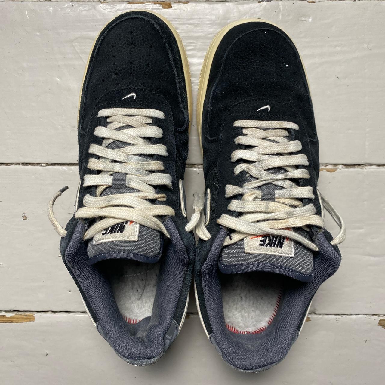 Nike Air Force 1 Black Grey and White