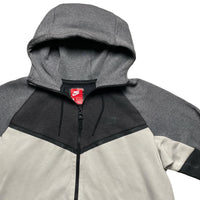 Nike Tech Fleece Multi Colour Grey and White Hoodie (M)