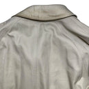 Burberry Burberrys Vintage Cream Trench Coat with Belt (L)