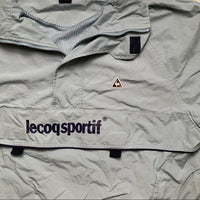 Le Coq Sportif Light blue and Navy Shell Tracksuit Skidoo Jacket (XL)