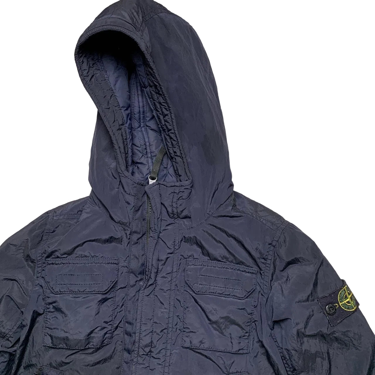 Stone Island Junior Navy Puffer Jacket (Age 6)