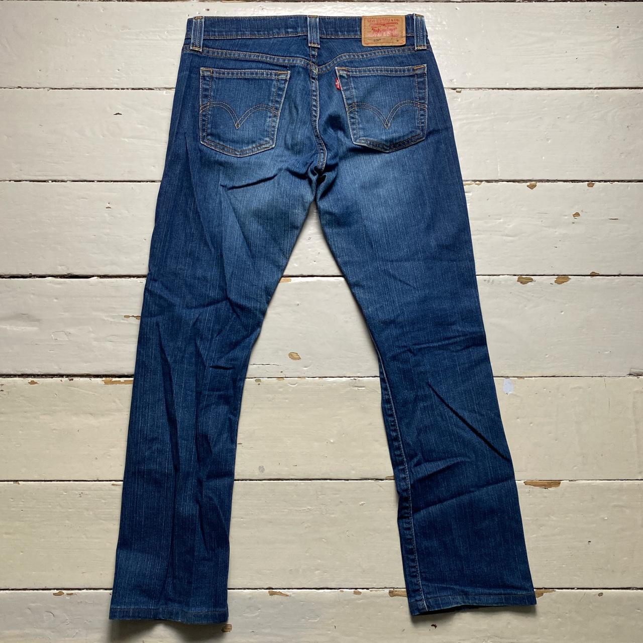 Levis 509 Low Slouch Stretch Navy Jeans