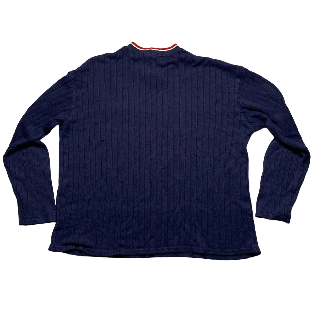 Arsenal Gunners Vintage 90’s V Neck Navy and Red Jumper (XL)