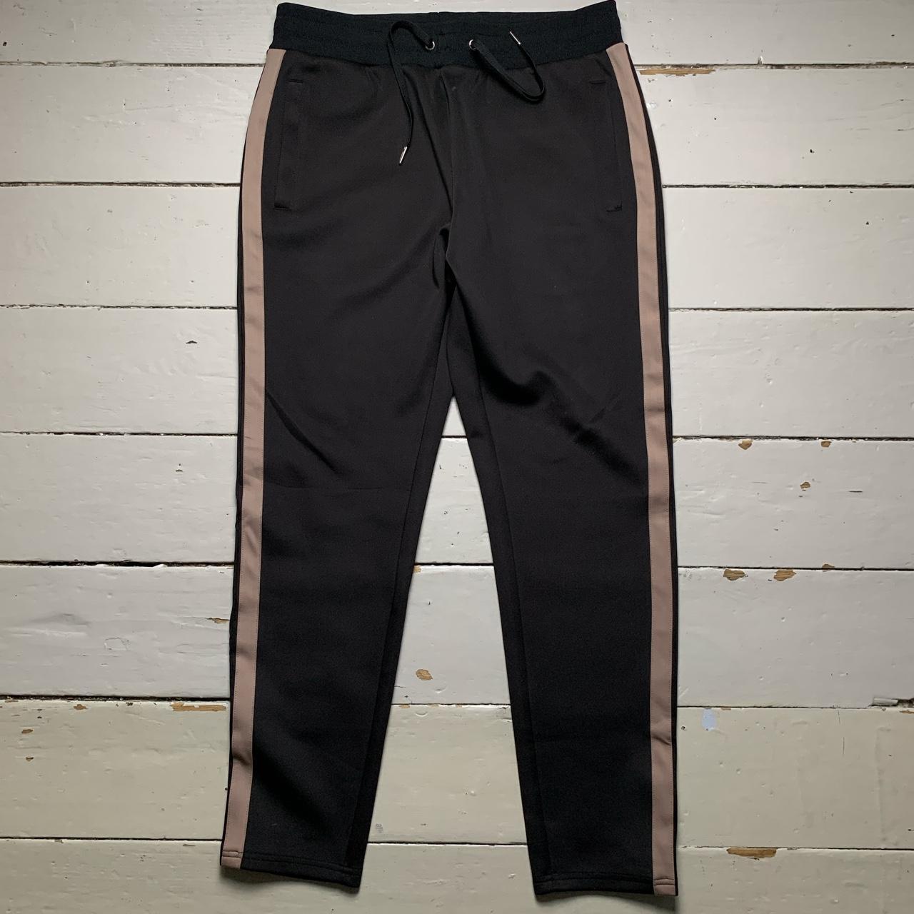 Maniere De Voir Dark Brown Cream Tracksuit