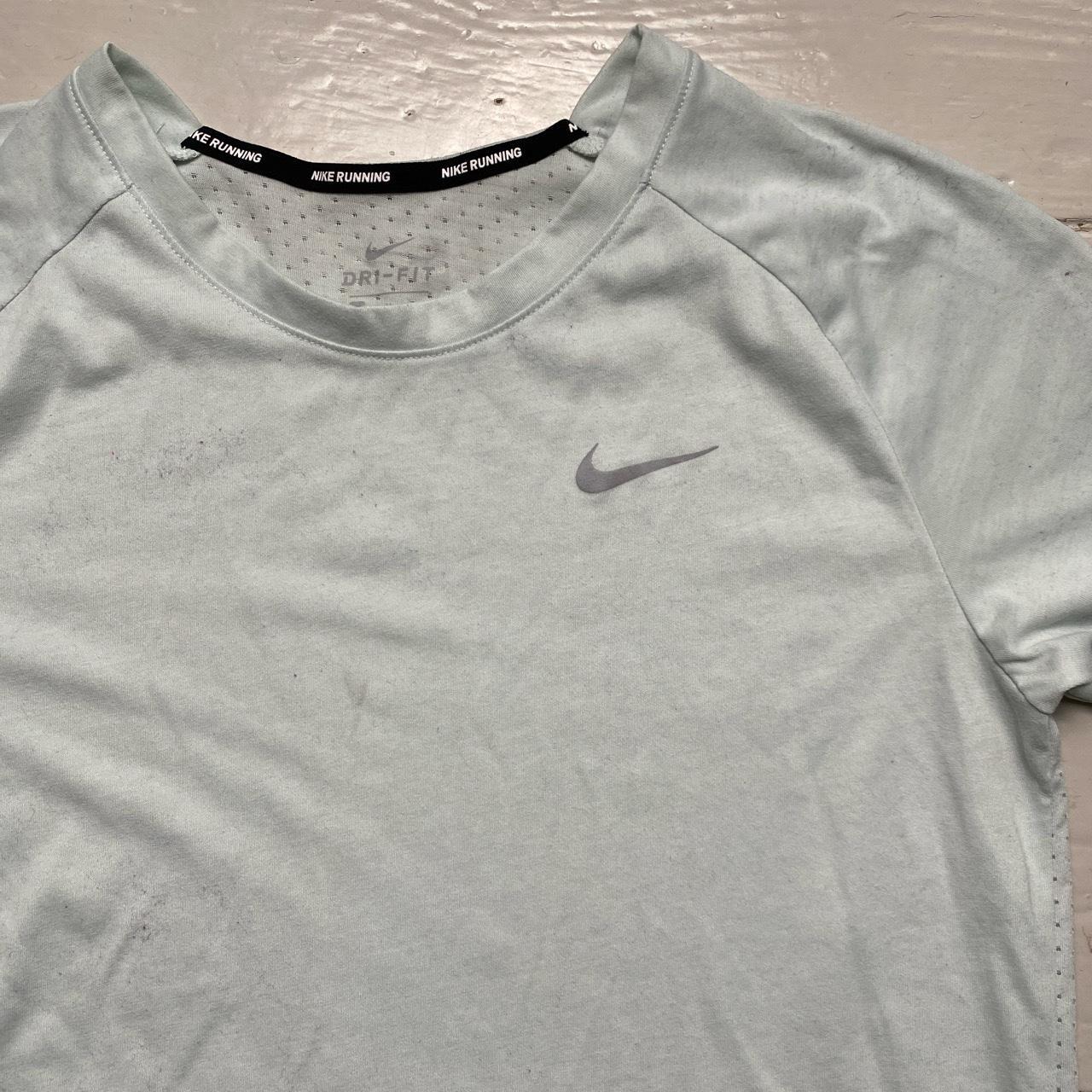 Nike Light Blue Running T Shirt