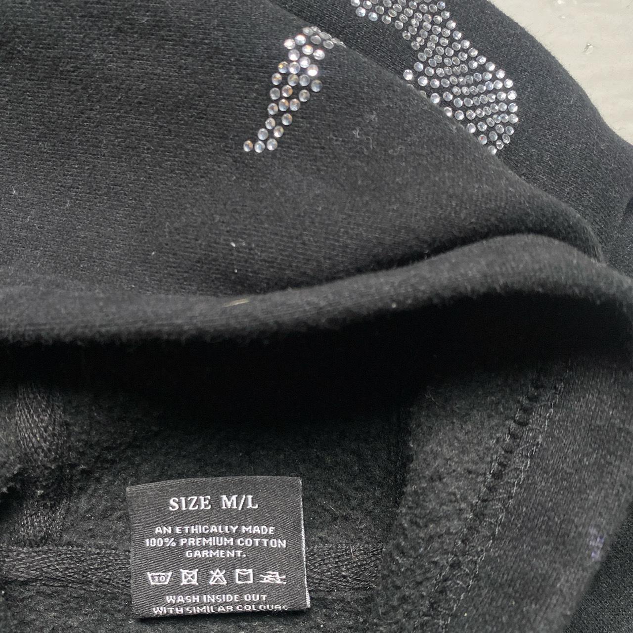 Unrealistic Ideals by Named Collective Black and Diamante Woman All Over Tracksuit