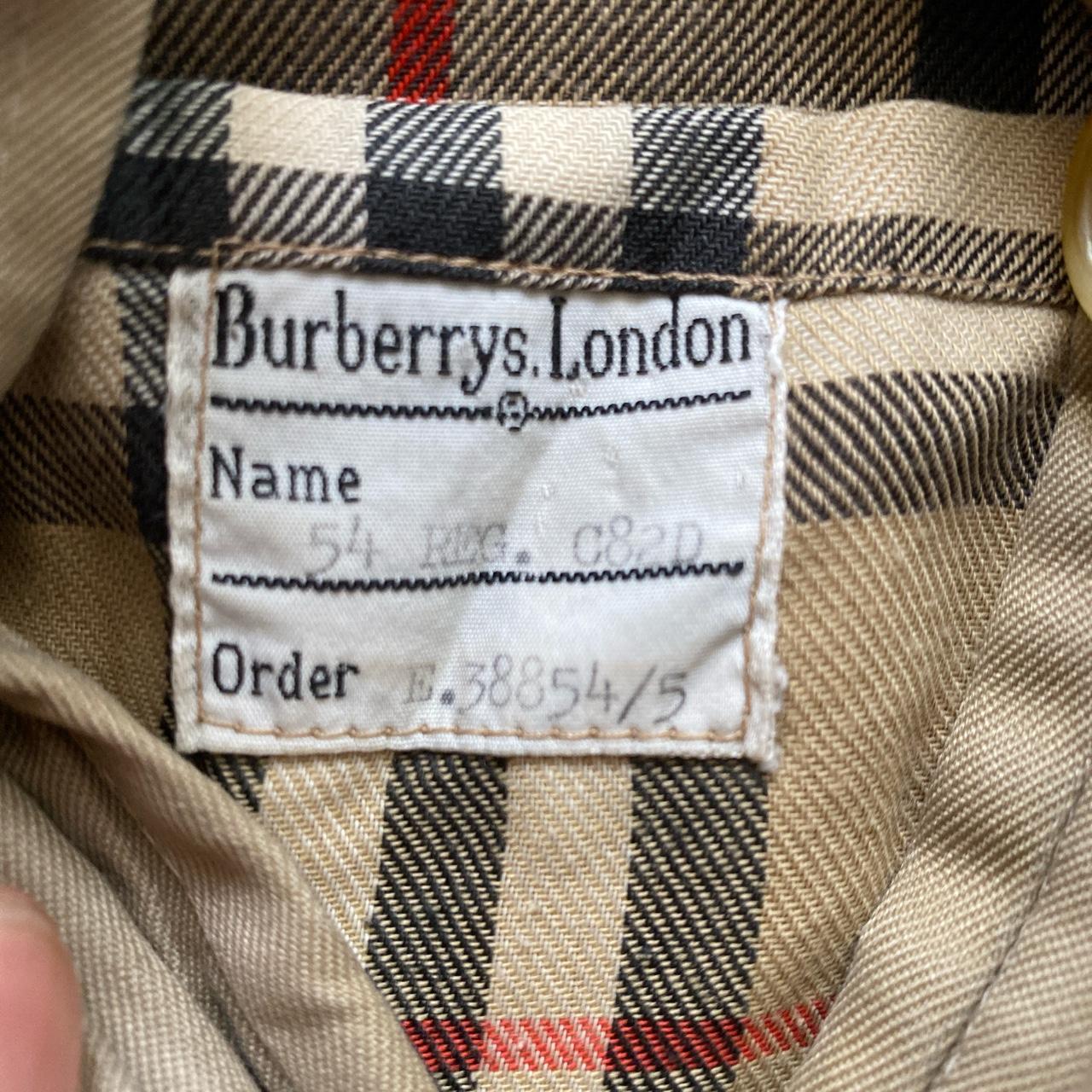 Burberrys Burberry London Vintage Trench Coat