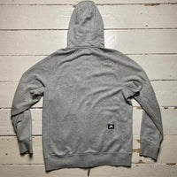 Nike SB Grey and White Hoodie