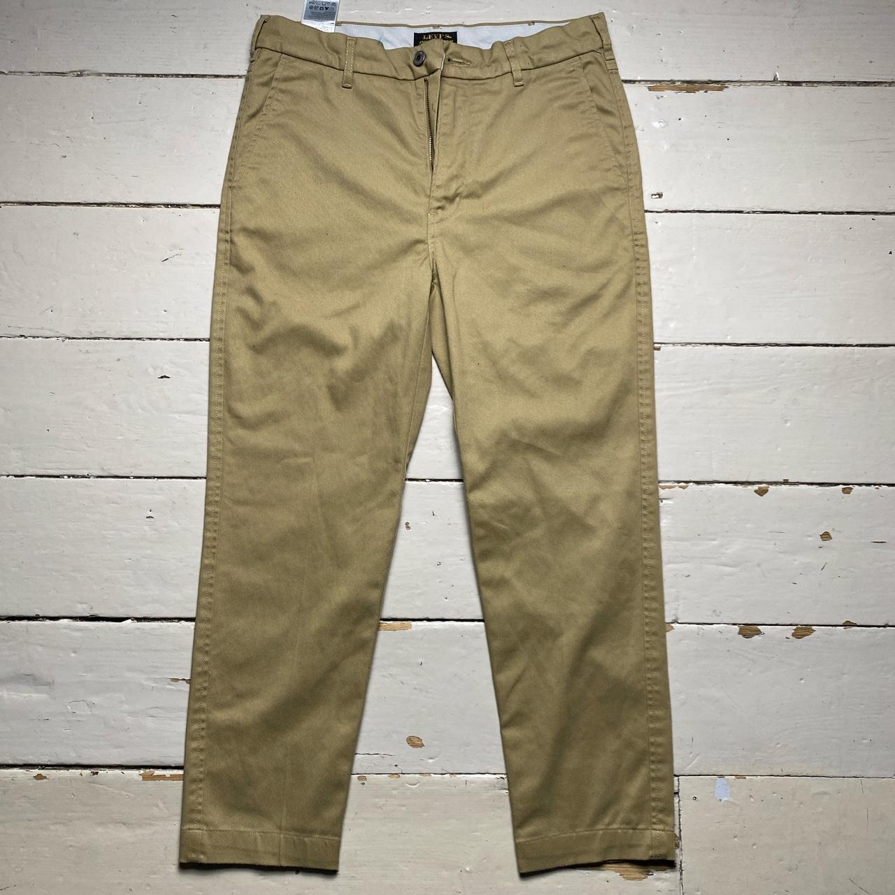 Levis Sta Prest Khaki Trousers