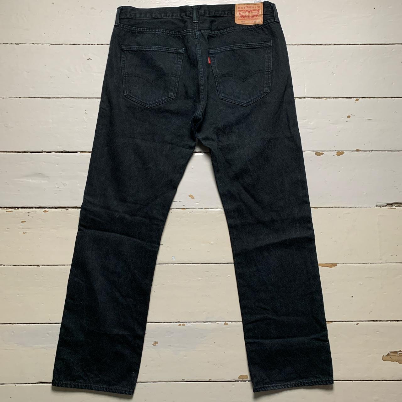 Levis 501 Black Baggy Jeans