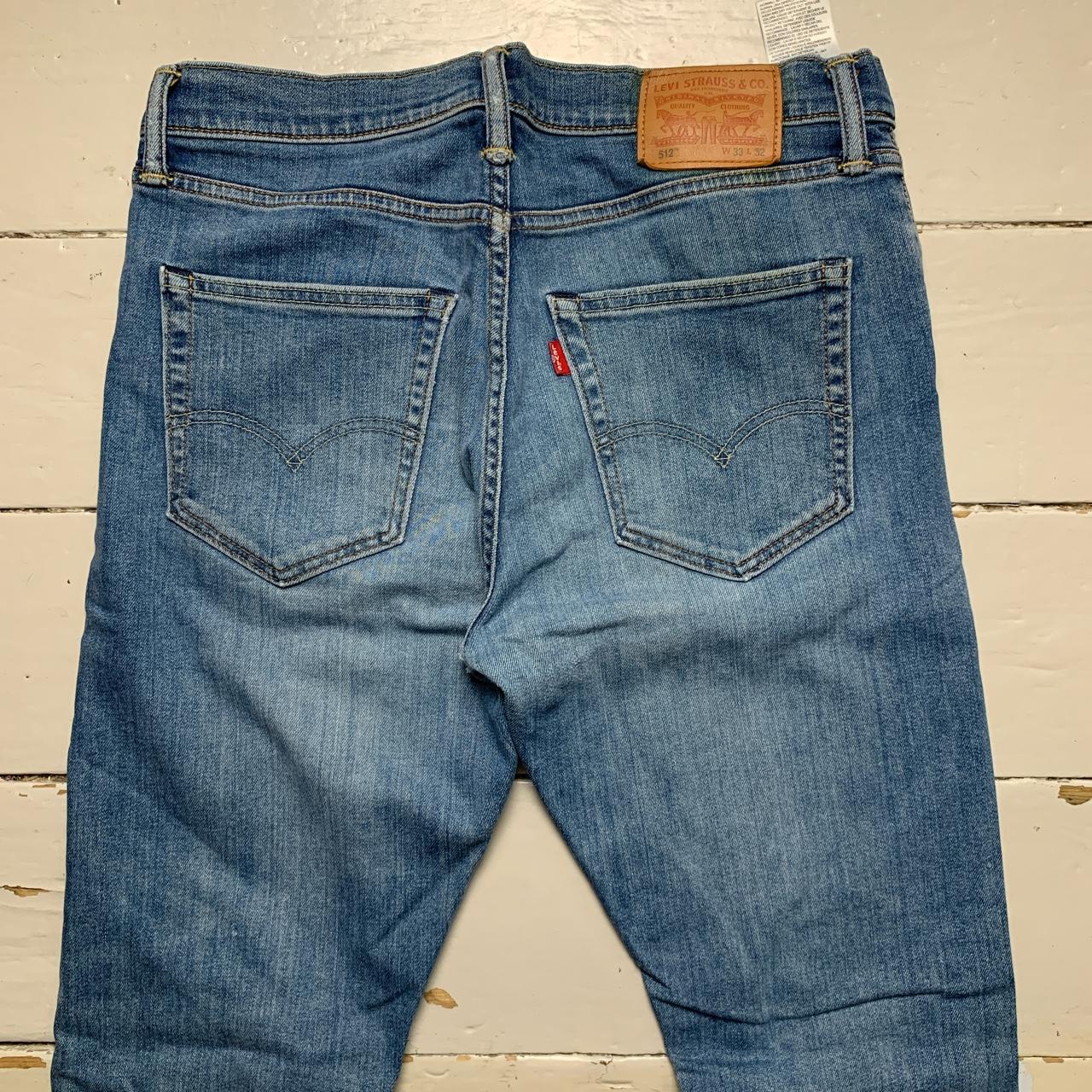 Levis 512 Light Blue Jeans