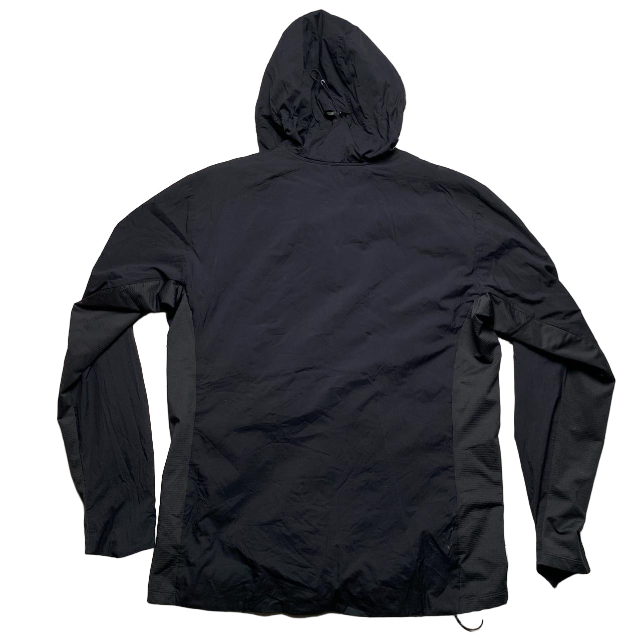 Arc’Teryx Black and Grey Atom SL Lightweight Hoodie Jacket (L)