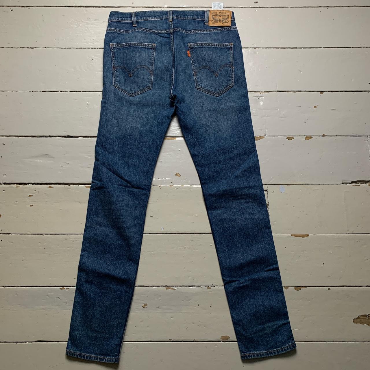 Levis 510 Navy Vintage Orange Tab Jeans