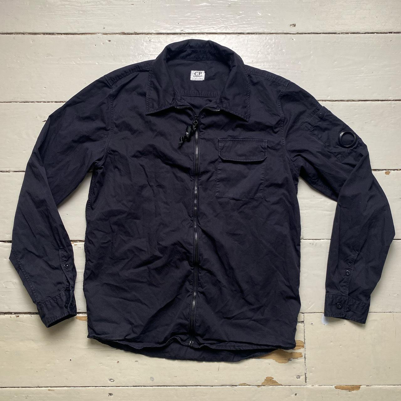 CP Company Navy Overshirt Jacket