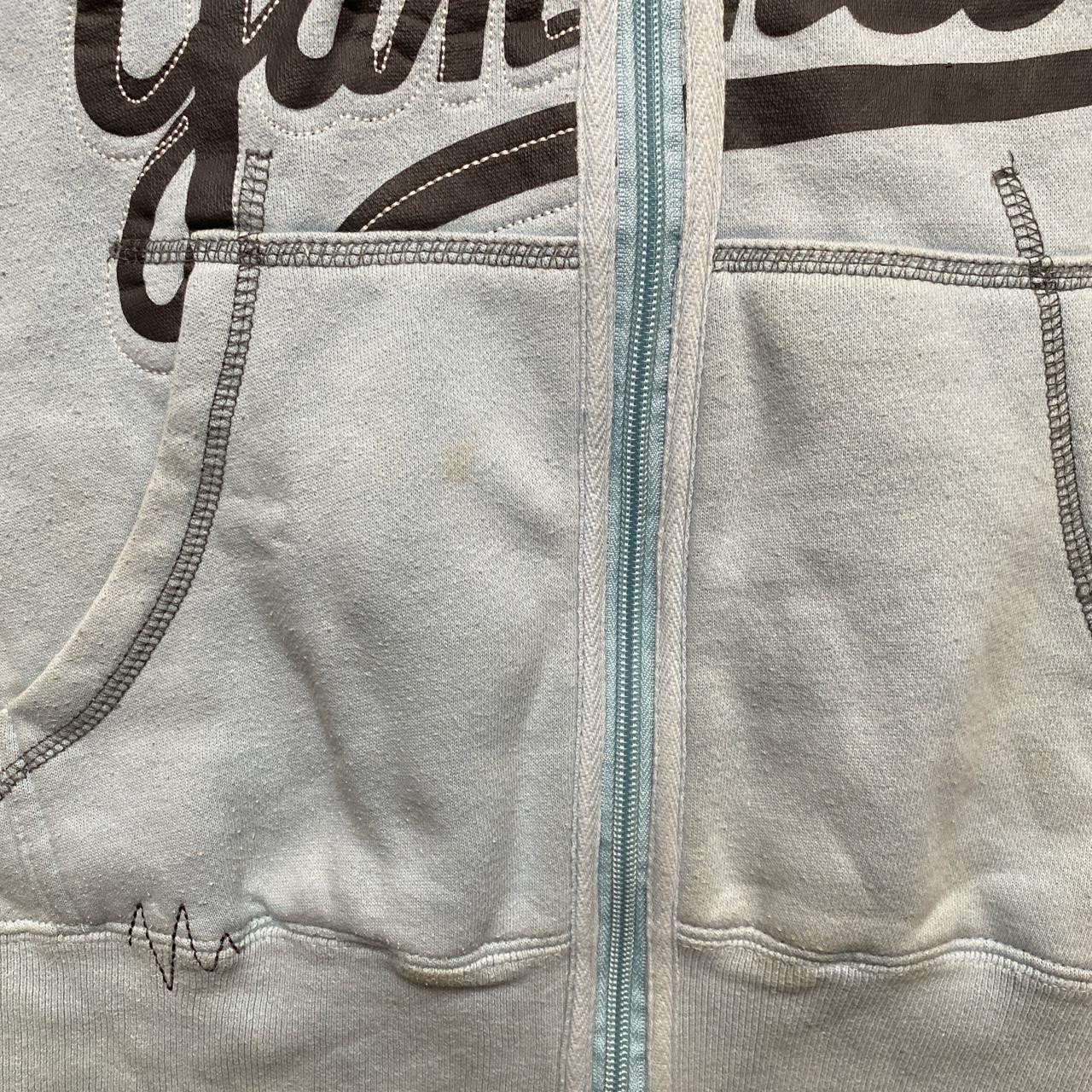 New York Yankees Vintage Baby Blue Hoodie