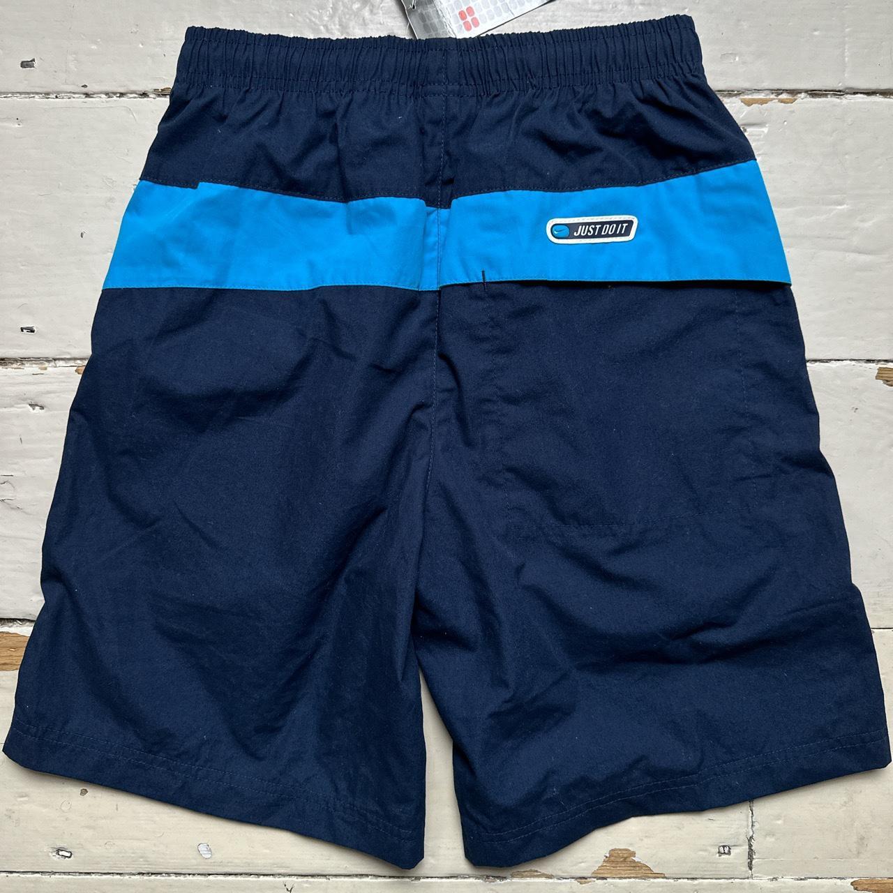 Nike Vintage Shell Track Pant Shorts Navy and Blue