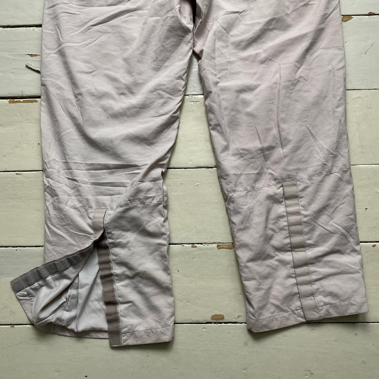 Nike Shell Baggy Cream Track Pant Bottoms