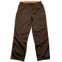 Puma Vintage Brown and Cream Track Pant Joggers (L)