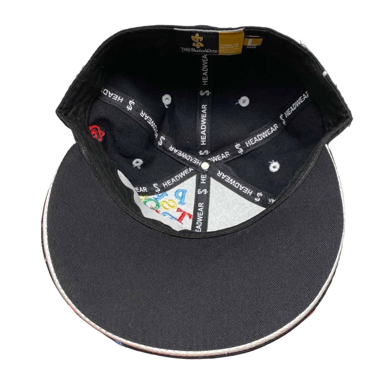 Time is Money Stop Snitching Fitted Vintage Cap