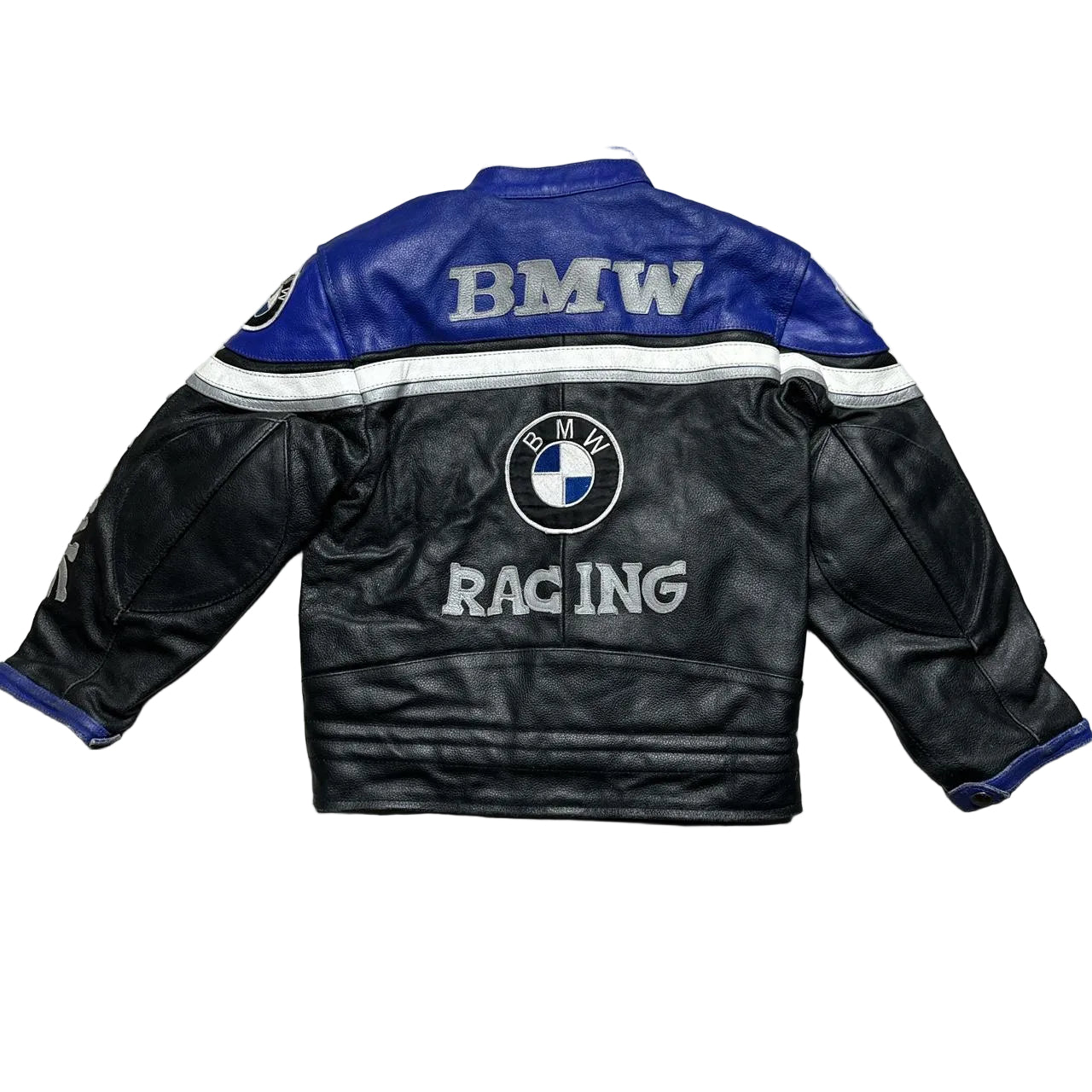 BMW Racing Vintage Leather Kids Jacket (Kids M)