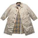 Burberry Burberrys Vintage Cream Nova Check Trench Coat (UK 10)