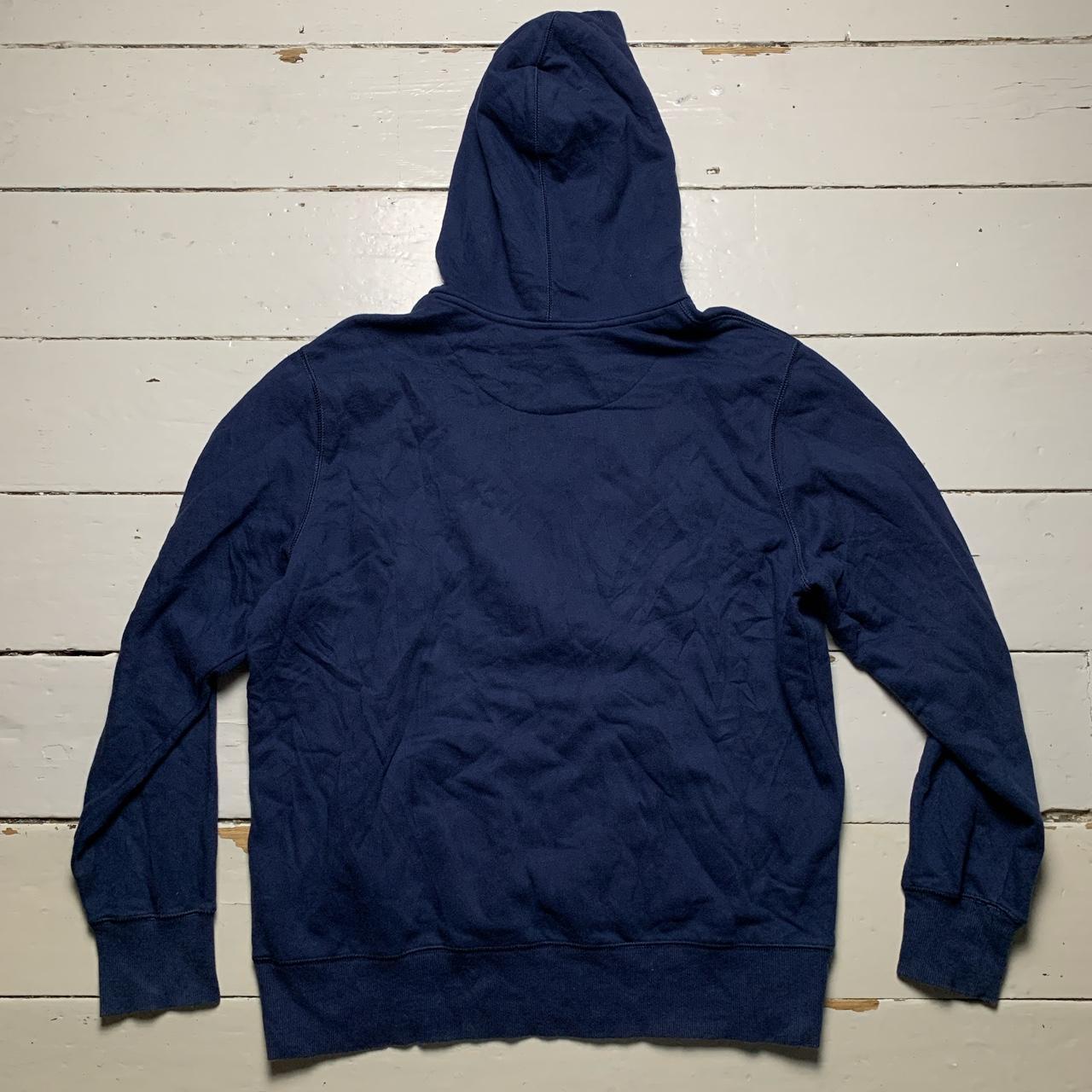 Nike Centre Swoosh Mariners Navy Vintage Hoodie