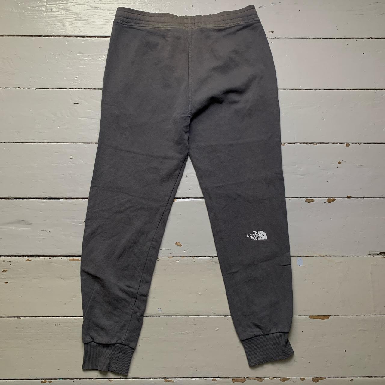 The North Face Grey White and Black Joggers