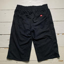 Ecko UNLTD Black and Red Jogger Shorts