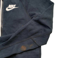 Nike Swoosh Black and White Hoodie (XS)