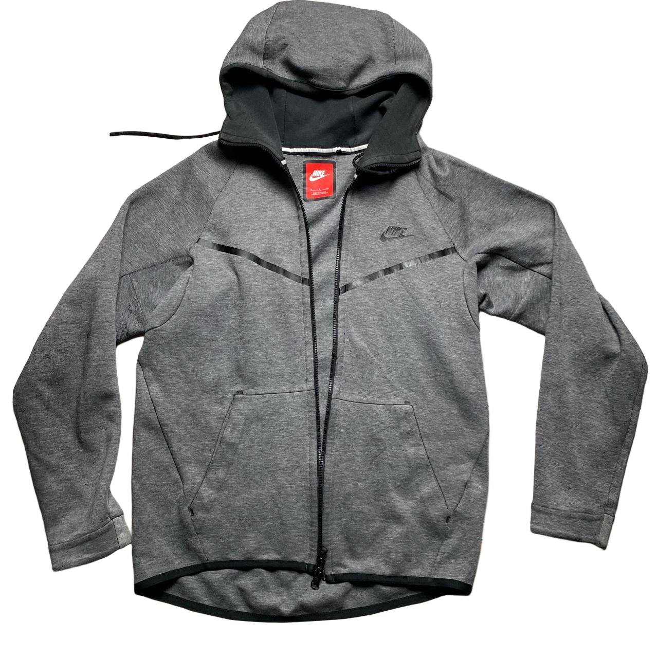 Nike Tech Fleece Grey Hoodie (S)