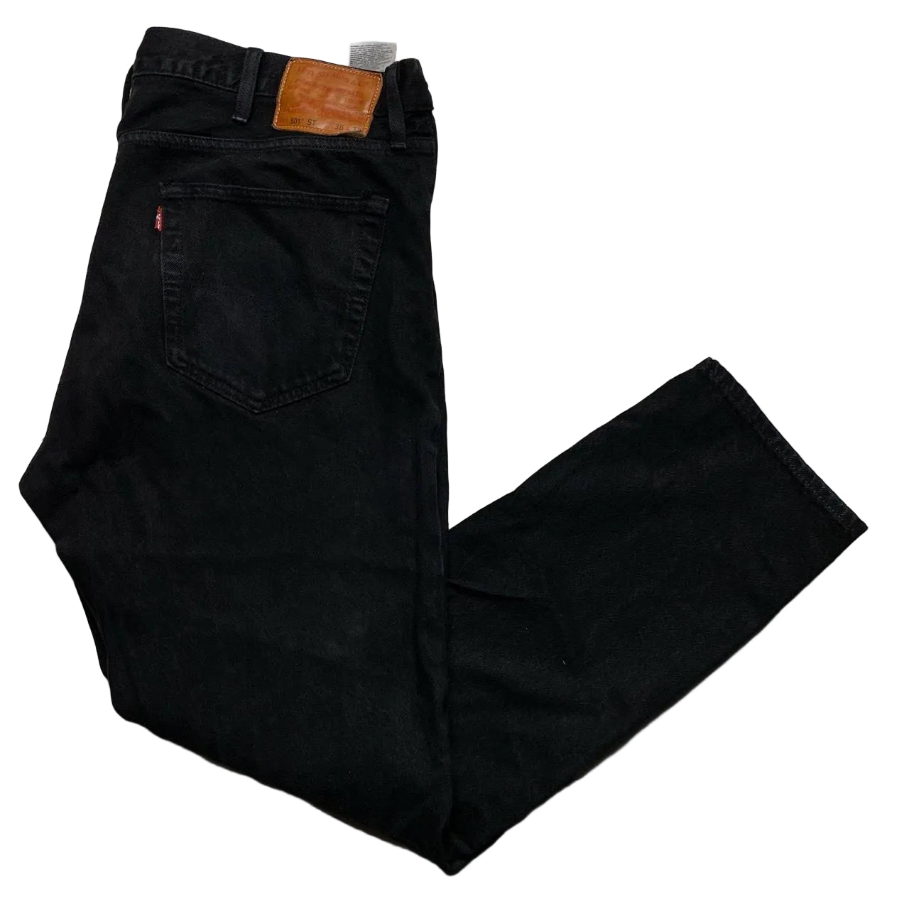 Levis 501 ST Black and Red Jeans (38W)
