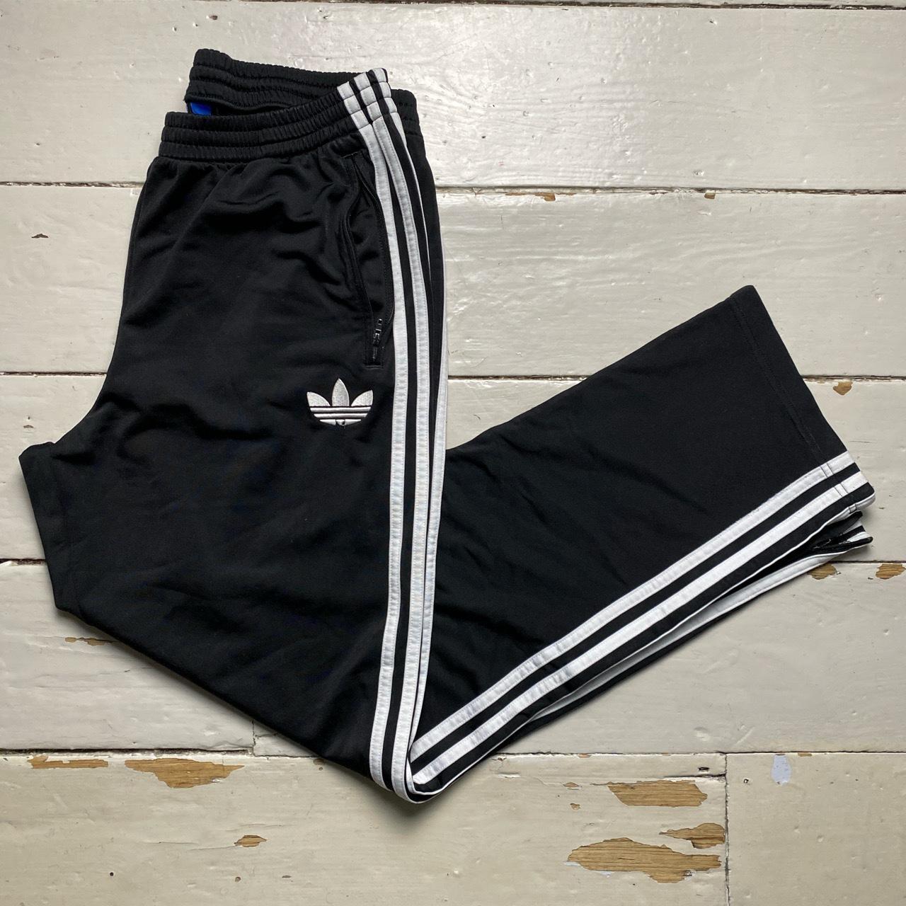 Adidas Originals Black and White Trackpant Bottoms