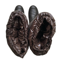 Moncler Brown Puffer Duvet Boots (UK 7)
