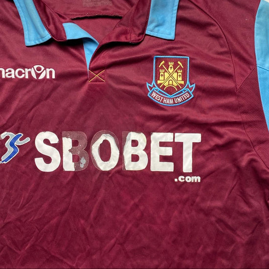 West Ham SBOBET Macron 2009 Football Jersey (2XL)